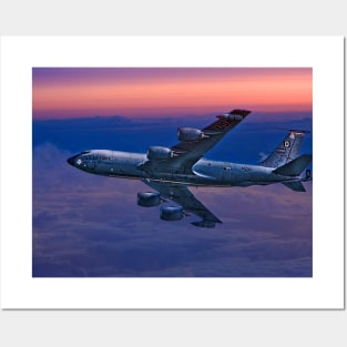 USAF Supertanker Flies On A Dawn Mission Posters and Art